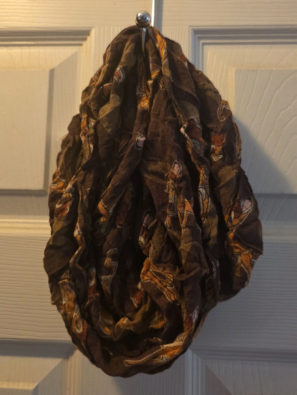 Disney Brown Bambi Circle Scarf